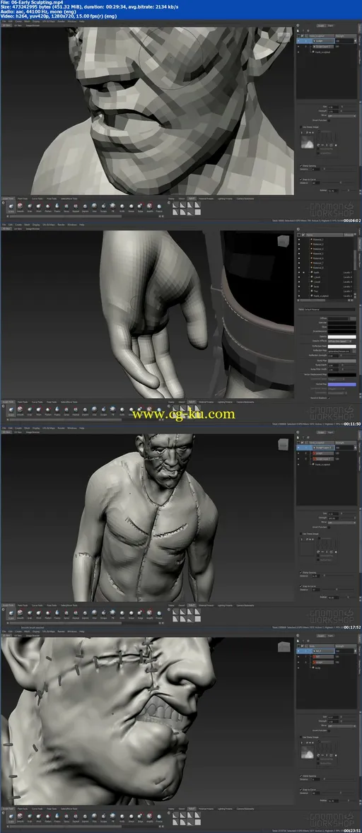 The Gnomon Workshop – Making Frankensteins Monster with Peter Zoppi的图片1