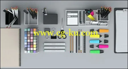 3D Models of Office Gargets的图片1