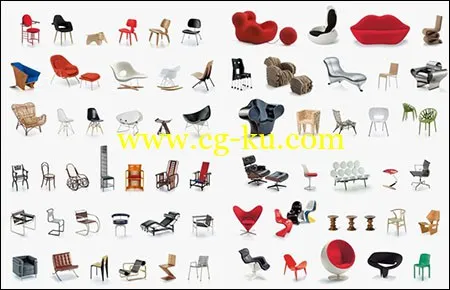 3D Models Furniture Vitra的图片1