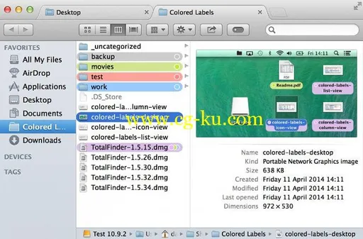 TotalFinder 1.10.10 MacOSX的图片1