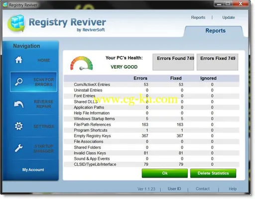 ReviverSoft Registry Reviver 4.19.8.2 Multilingual的图片1