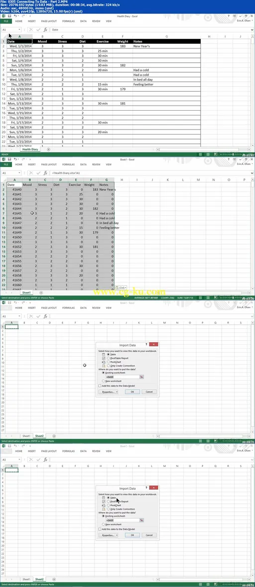 InfiniteSkills – Microsoft Excel – Creating Dynamic Dashboards的图片2