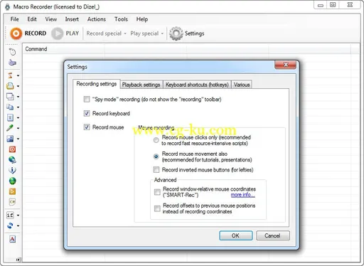JitBit Macro Recorder 5.7.10.0 脚本录制工具的图片1