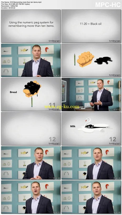 Lynda – Improving Your Memory的图片1 Lynda – Improving Your Memory的图片1