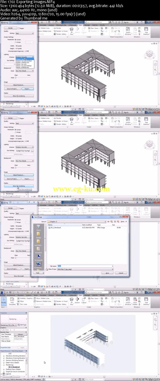 InfiniteSkills – Learning Revit Structure 2015 Training Video的图片2