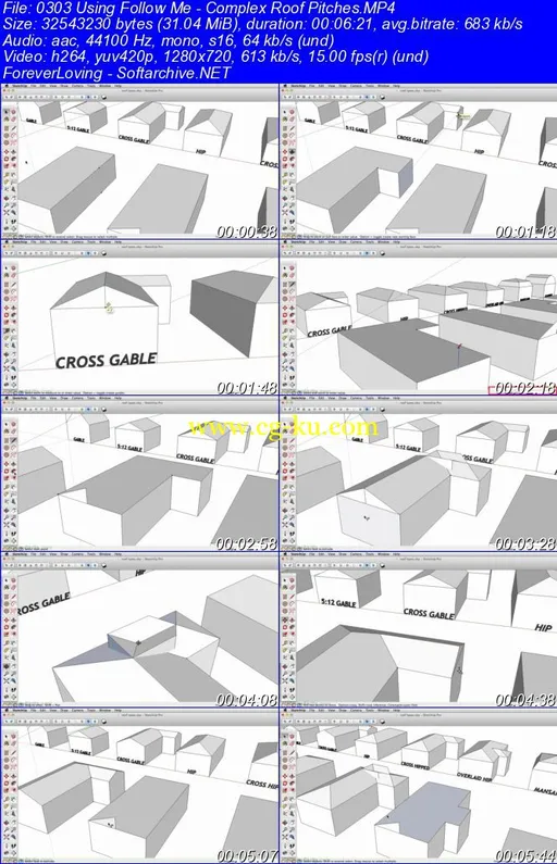 InfiniteSkills – Learning SketchUp Pro 2014的图片1