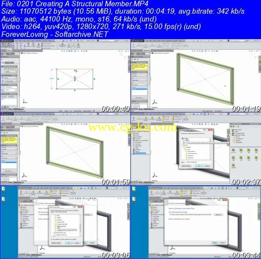 InfiniteSkills – Learning SolidWorks 2015 – Weldments的图片1