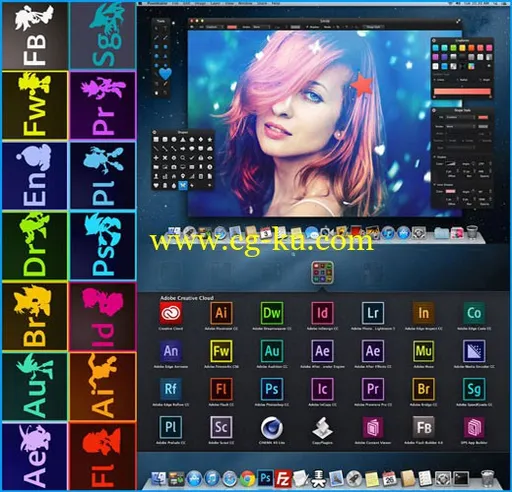 Adobe Creative Cloud Collection 2014-12-20 For MacOSX的图片1