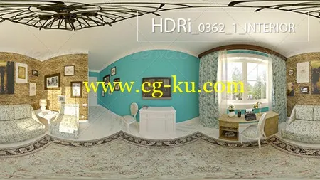 3D Ocean 03621 Interoir HDRi的图片1