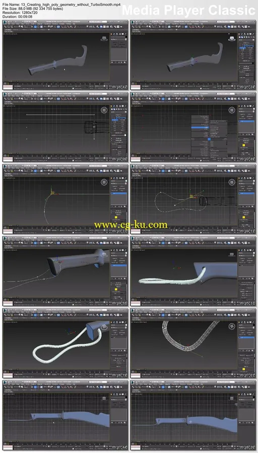3dsMax 快速建模第3卷 Dixxl Tuxxs – Quick Start to Modeling in 3ds Max: Volume 3的图片1