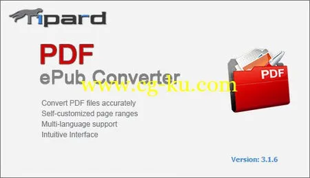 Tipard PDF ePub Converter 3.1.6 Multilingual的图片1