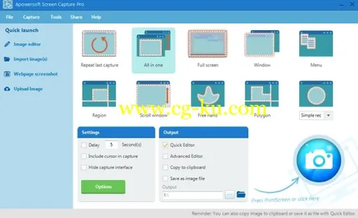 Apowersoft Screen Capture Pro 1.4.2 Multilingual的图片1