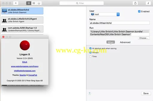Lingon X 5.2.9 Multilingual MacOSX的图片2
