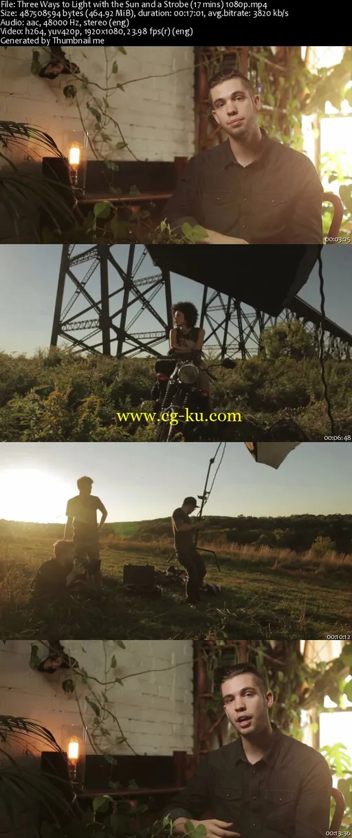 Learnfromjoeyl – Three Ways to Light with the Sun and a Strobe的图片2