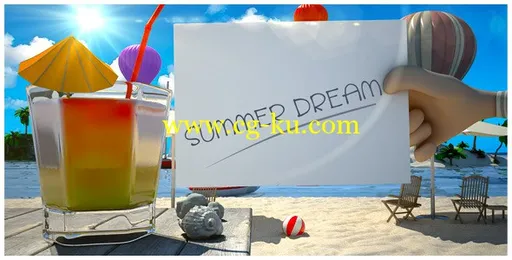 夏天假期的梦想 Summer Dream Vacation – VideoHive After Effects Project的图片1