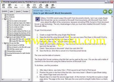 Softany WinCHM Pro 5.27的图片1