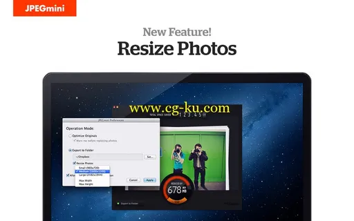 JPEGmini 1.9.3.3 MacOsX的图片1