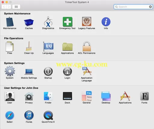 TinkerTool System v5.96 Multilangual MacOSX的图片1