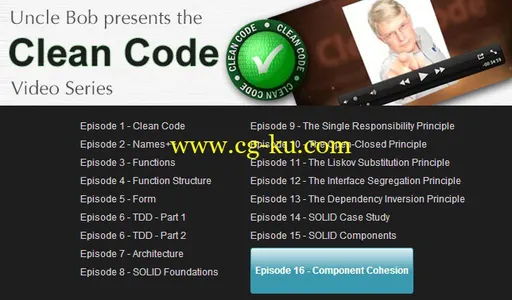 Clean Coders – Clean Code Video Series – Episode 1-30 Completed [Full HD] (2015)的图片1