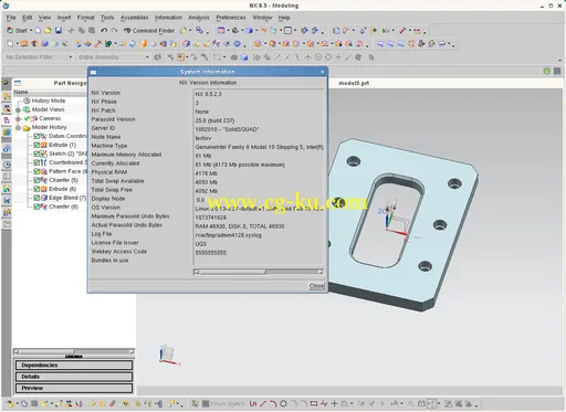 Siemens NX 8.5.2.3 Linux 64bit Update的图片2