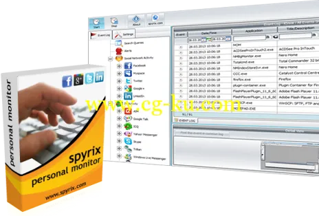 Spyrix Personal Monitor 7.1 Multilingual的图片1
