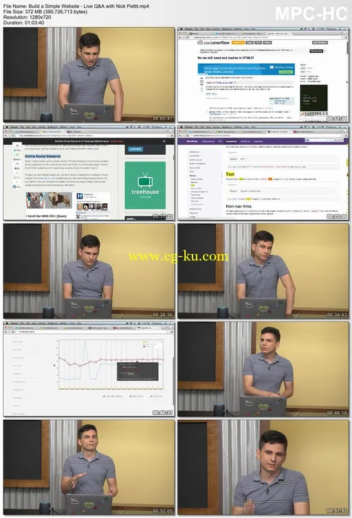 Treehouse – Build a Simple Website: Live Q&A with Nick Pettit的图片2