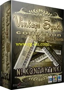 norCTrack Vintage Synth Collection KONTAKT的图片1