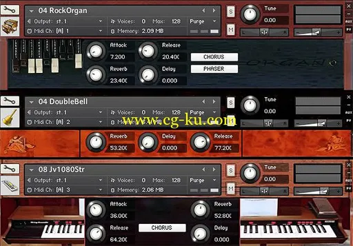 norCTrack Vintage Synth Collection KONTAKT的图片2