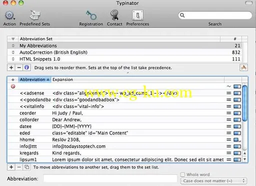 Typinator 7.7 Multilingual MacOSX的图片1