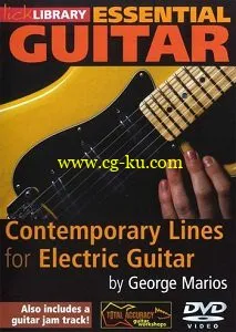 Lick Library Essential Guitar Contemporary Lines For Electric Guitar TUTORiAL DVDR-BX8的图片1