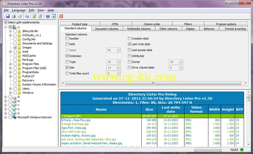 Directory Lister Pro 2.30 Enterprise Multilingual的图片1