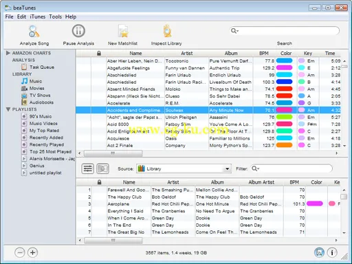 beaTunes 4.5.6 MacOSX的图片1