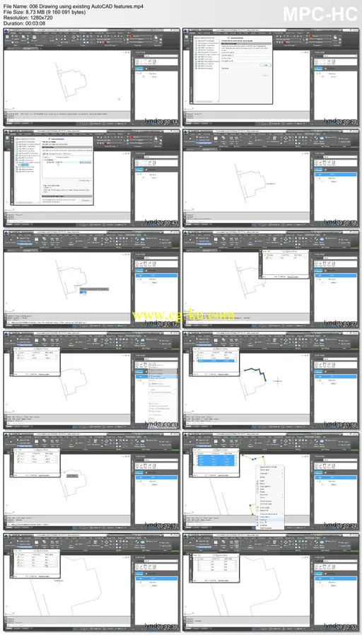 Lynda – Using SQL Server Spatial with AutoCAD Map 3D的图片2