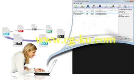 NCH Doxillion Document Converter Plus 3.00的图片1