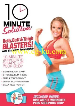 10 Minute Solution – Belly, Butt And Thigh Blaster With Sculpting Loop [DVD]的图片1
