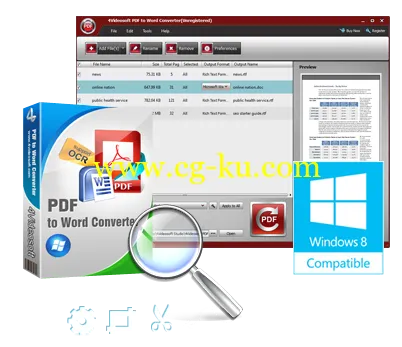 4Videosoft PDF to Word Converter 3.1.78 Multilingual的图片1