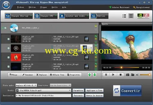 4Videosoft Blu-ray Ripper v5.0.38 Multilanguage-LAXiTY|蓝光DVD文件转换软件的图片2