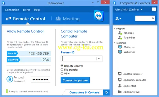 TeamViewer Server Enterprise 11.0.55321 + Portable的图片1