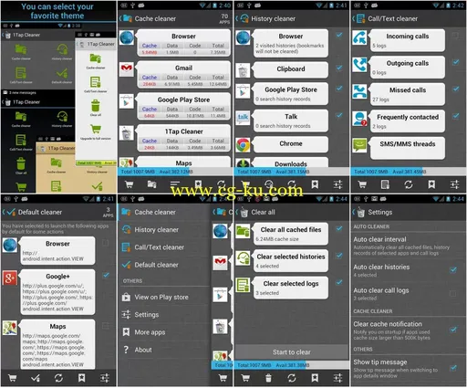 1Tap Cleaner Pro v2.22 Android 缓存清除工具的图片2