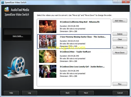 AudioTool Media SpeedEase Video Switch 6.8.7的图片1