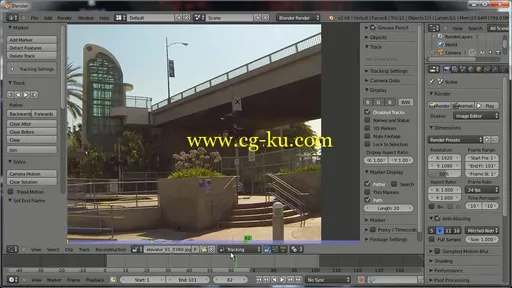 2D Tracking and Compositing in Blender的图片3