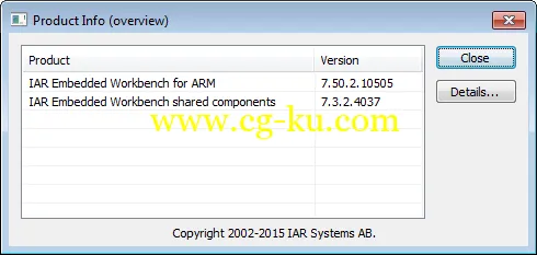IAR Embedded Workbench for ARM 7.70.1的图片2