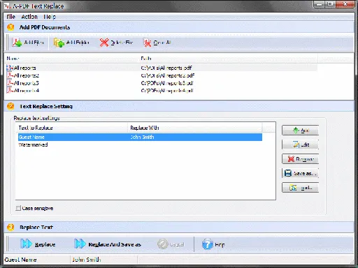 A-PDF Text Replace 3.2.0的图片1