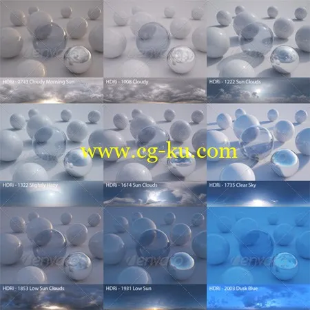 3docean HDRi Pack 002的图片1
