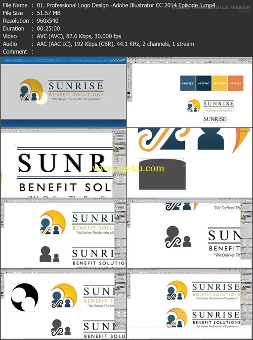 Professional Logo Design Tutorials Series In Adobe Illustrator CC 2014的图片2