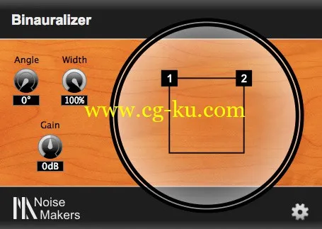 Noise Makers Binauralizer 1.0.1 Win/Mac的图片1