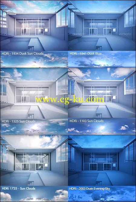 3d Ocean Guthrie Exterior Seamless HDRI Panoramas的图片1