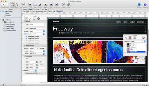 FreeWay Pro 7.1.2 Multilangual MacOSX的图片2
