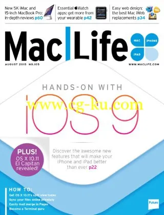 Mac Life USA – August 2015-P2P的图片1