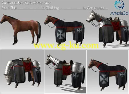 Arteria 3D Horse Base Release A的图片1